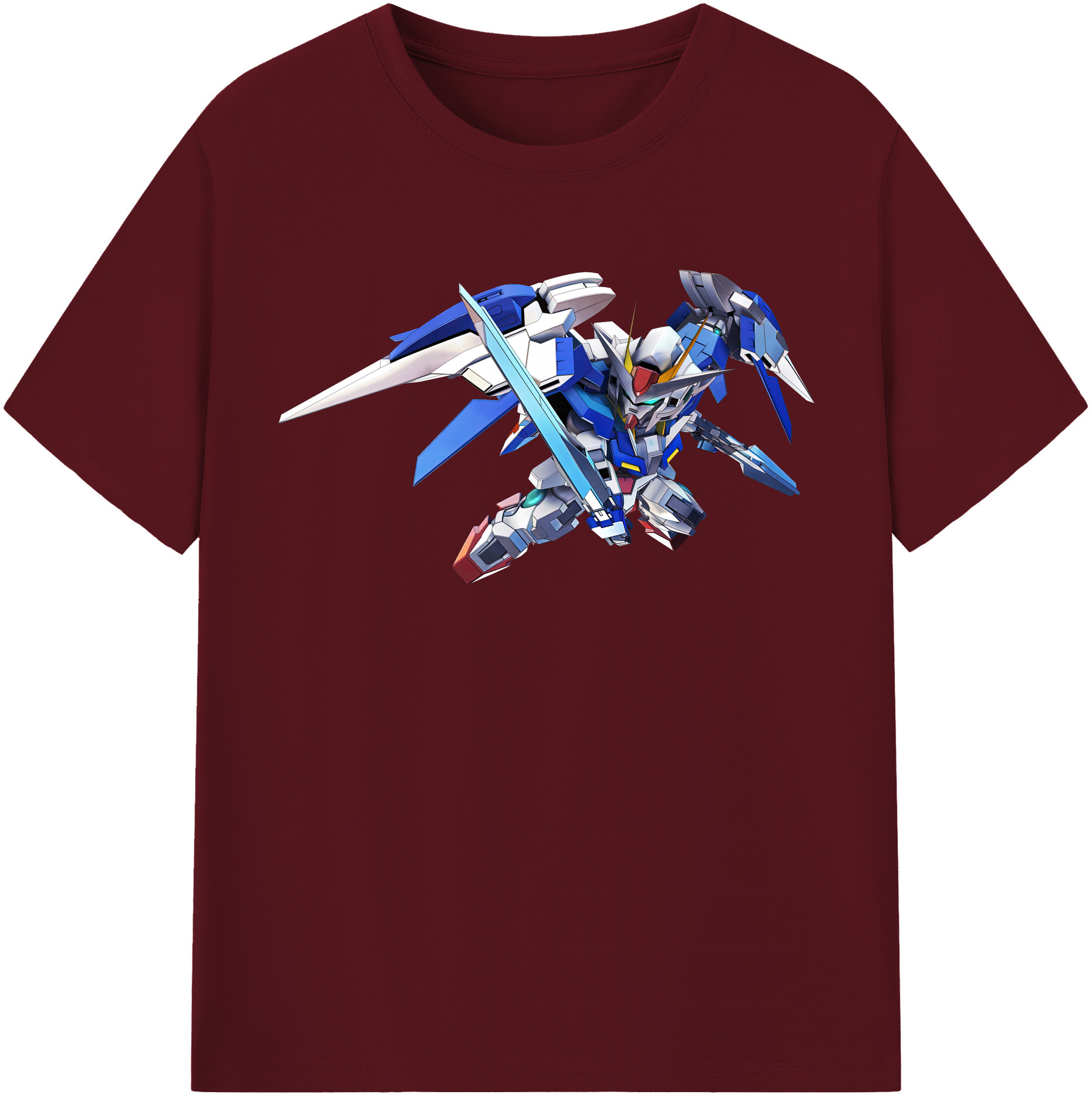 （画像用） 機動戦士ガンダム Mobile Suit Gundam 綿100％半袖Tシャツ（フロントプリント）